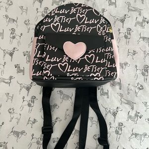 betsey johnson mini backpack